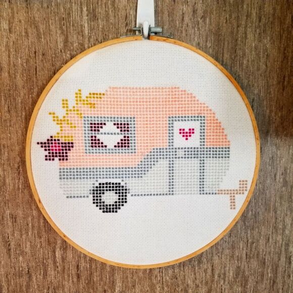 Other - Cross Stitch Vintage Camper
